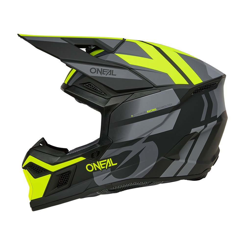 ONEAL 3SRS Motocross Helm Ride schwarz/grau/neon gelb ONEAL 3SRS Motocross Helm Ride schwarz/grau/neon gelb