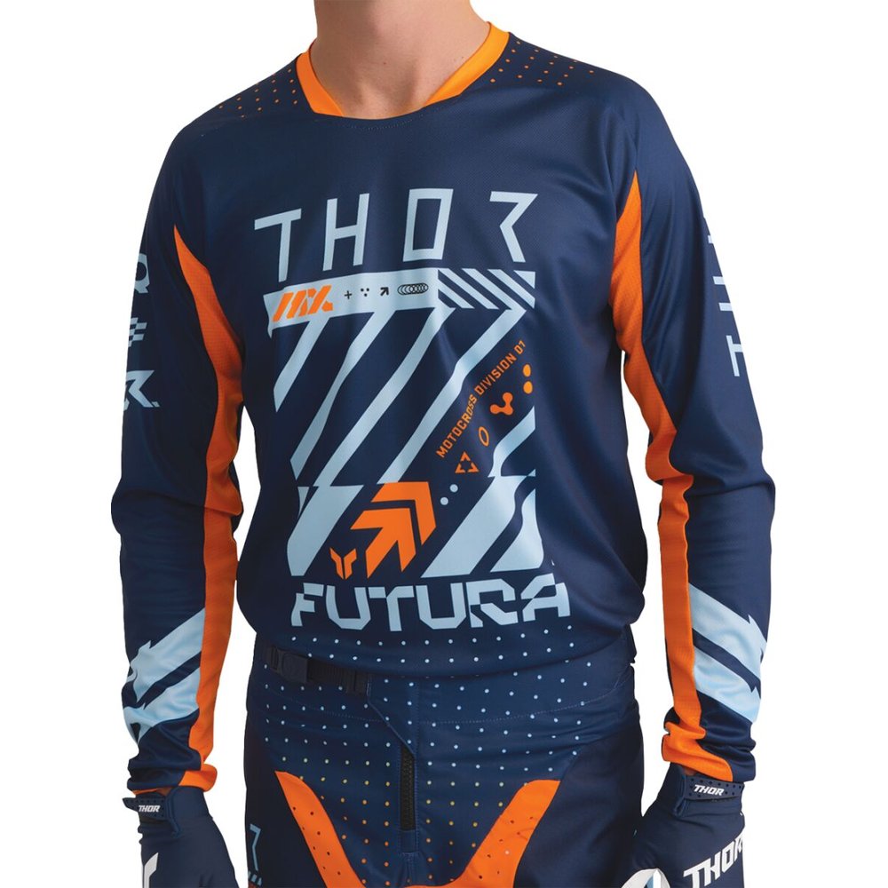 THOR Launchmode Futura Jersey navy blau/orange THOR Launchmode Futura Jersey navy blau/orange