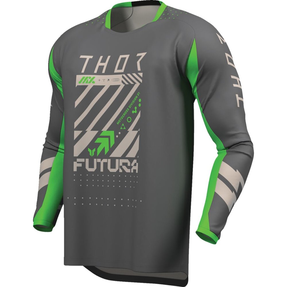 THOR Launchmode Futura Jersey grau/grün