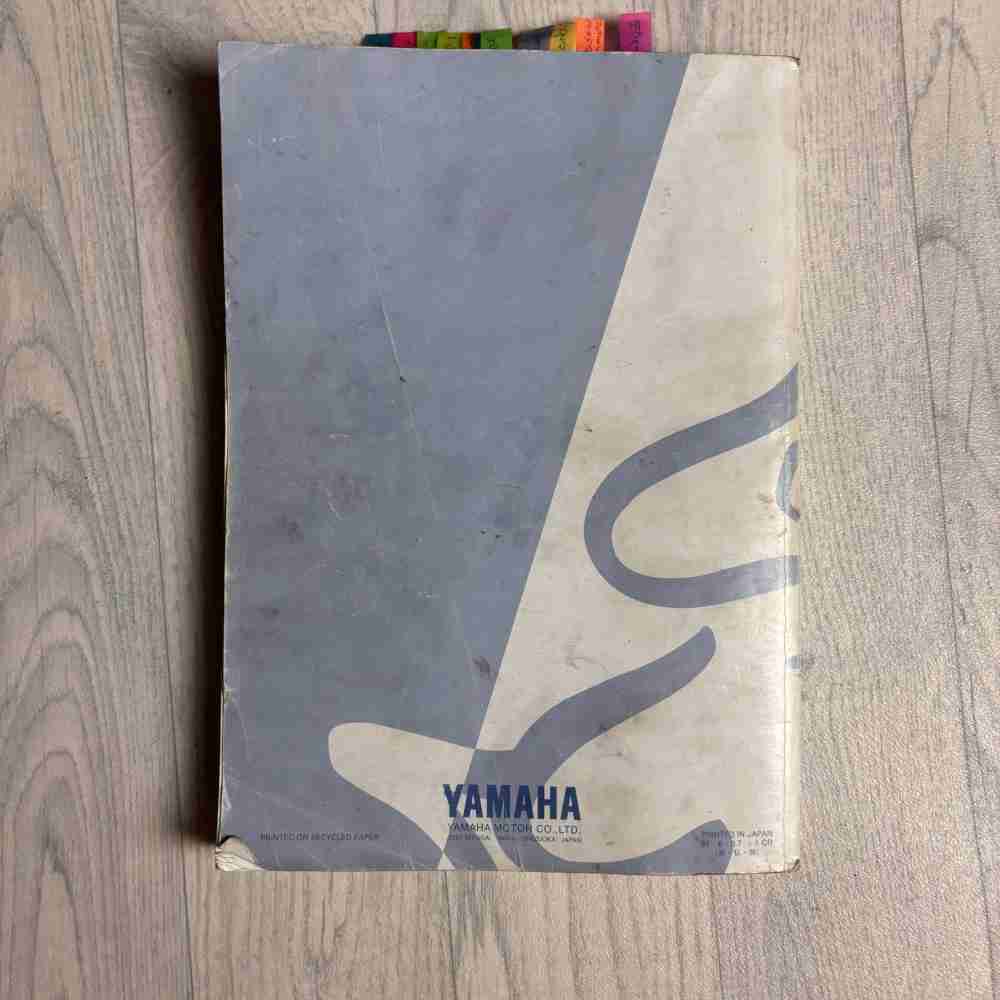 YAMAHA YZ80(K)/LC YZ80LW(K) 1998 4ES-28199-85 Motorrad-Handbuch gebraucht