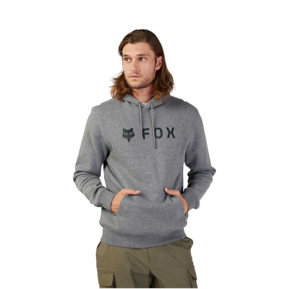 FOX ABSOLUTE FLEECE PO Hoodie Kapuzen Pullover Heather Graphite