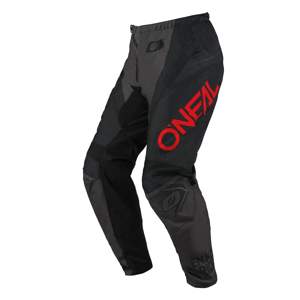 ONEAL Element Motocross Hose Racewear schwarz grau rot ONEAL Element Motocross Hose Racewear schwarz grau rot
