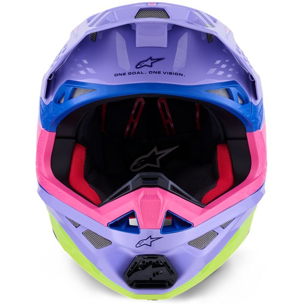 ALPINESTARS Supertech M10 Jett Lawrence Motocross Helm lila/pink ALPINESTARS Supertech M10 Jett Lawrence Motocross Helm lila/pink