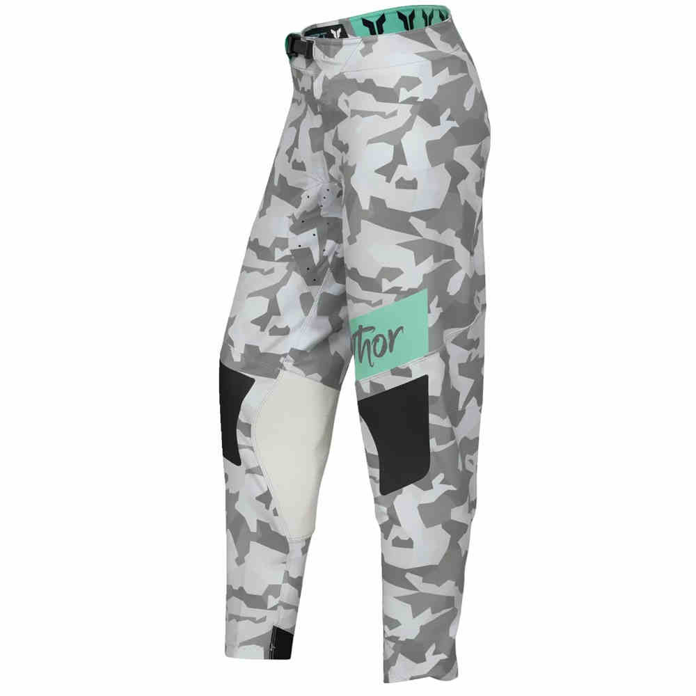 THOR Sportmode Shadow Frauen Motocross Hose türkis
