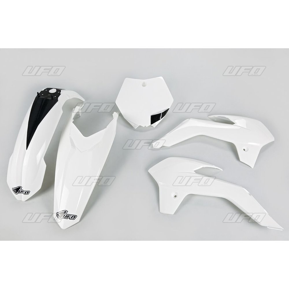 UFO Komplettes Karosserie-Kit Plastikteile KTM SX85 13-17 weiss
