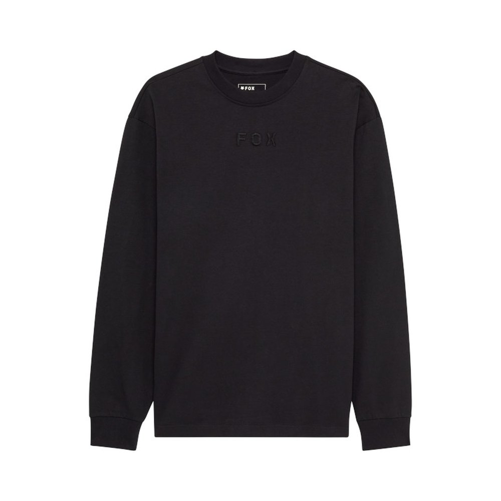 FOX WORDMARK OVERSIZED LS TEE Longsleeve Shirt langärmig Schwarz