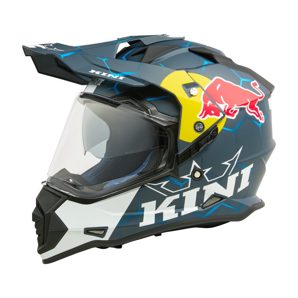 KINI RED BULL ADV ATV/Enduro Helm 1.0 blau/weiss KINI RED BULL ADV ATV/Enduro Helm 1.0 blau/weiss
