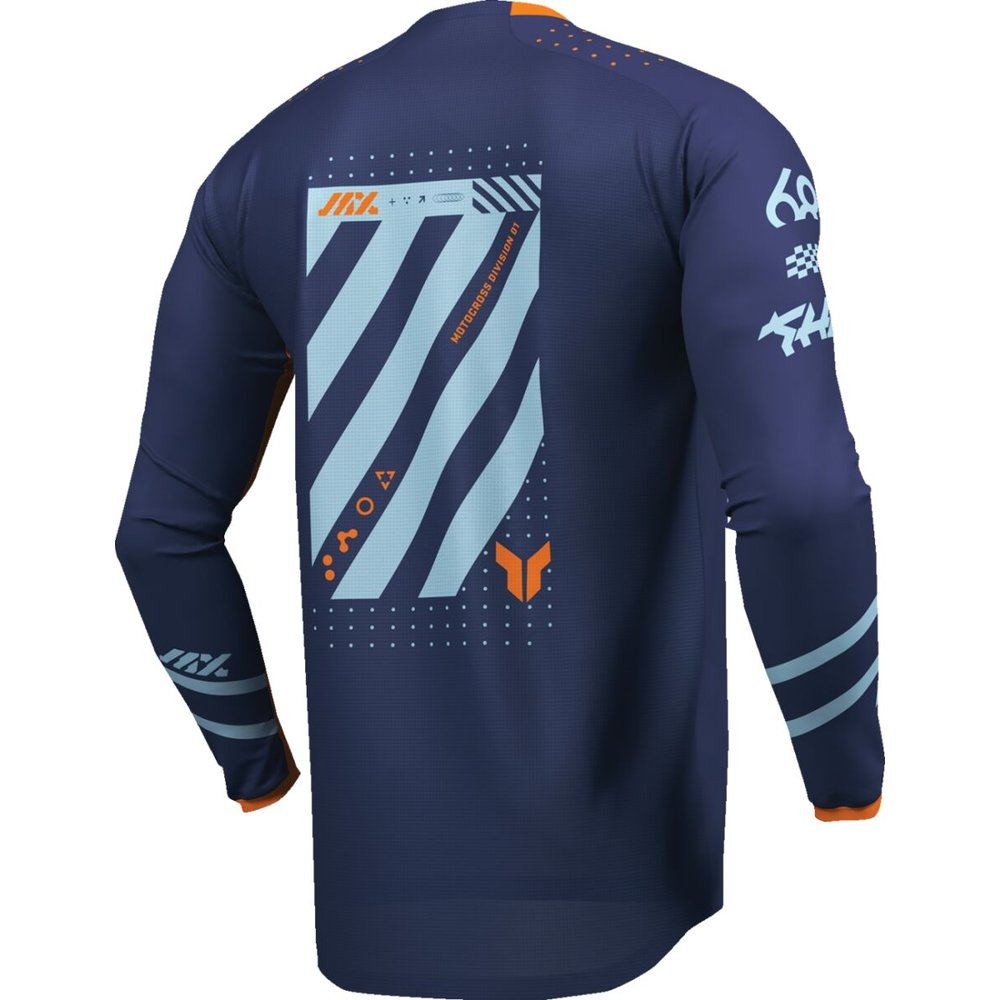 THOR Launchmode Futura Youth Kinder Jersey navy blau/orange THOR Launchmode Futura Youth Kinder Jersey navy blau/orange