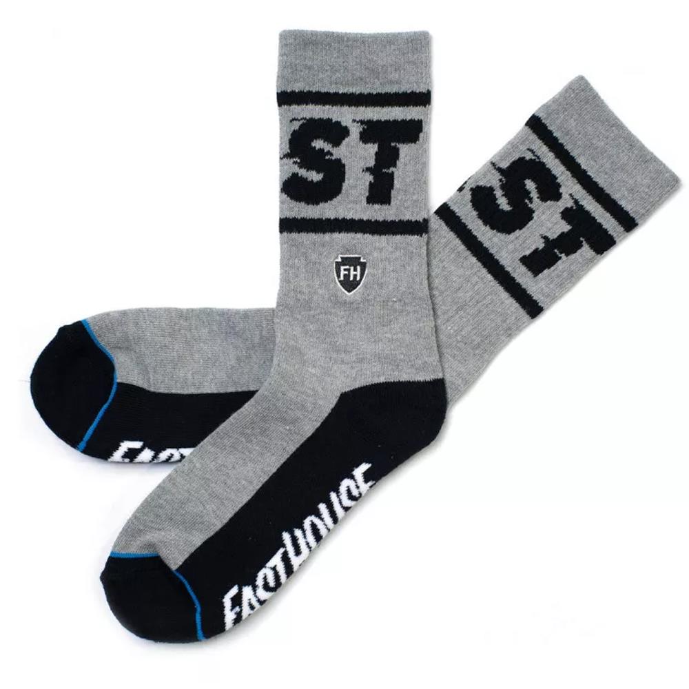 FASTHOUSE Bronson MTB Socken grau schwarz