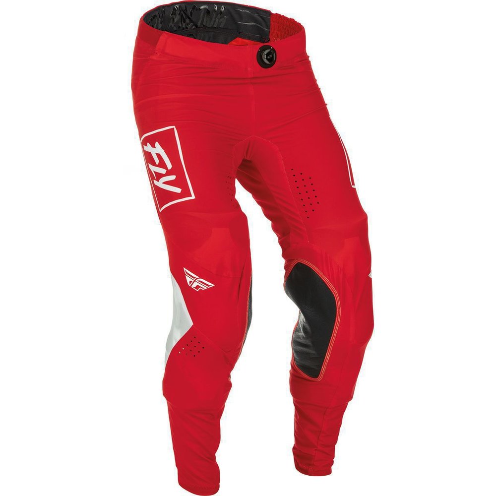 FLY Lite Motocross Hose rot weiss