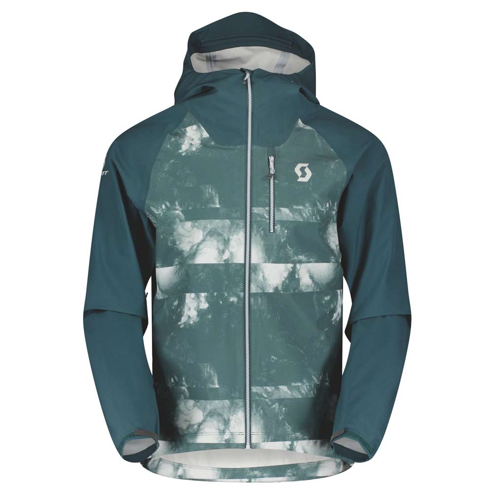 SCOTT Trail Storm WP Jacke aruba grün hellgrau