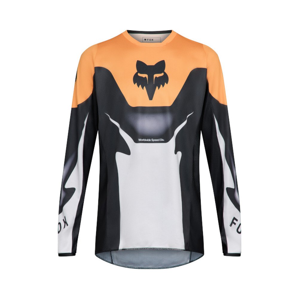 FOX 180 NOBLE JERSEY schwarz/weiss