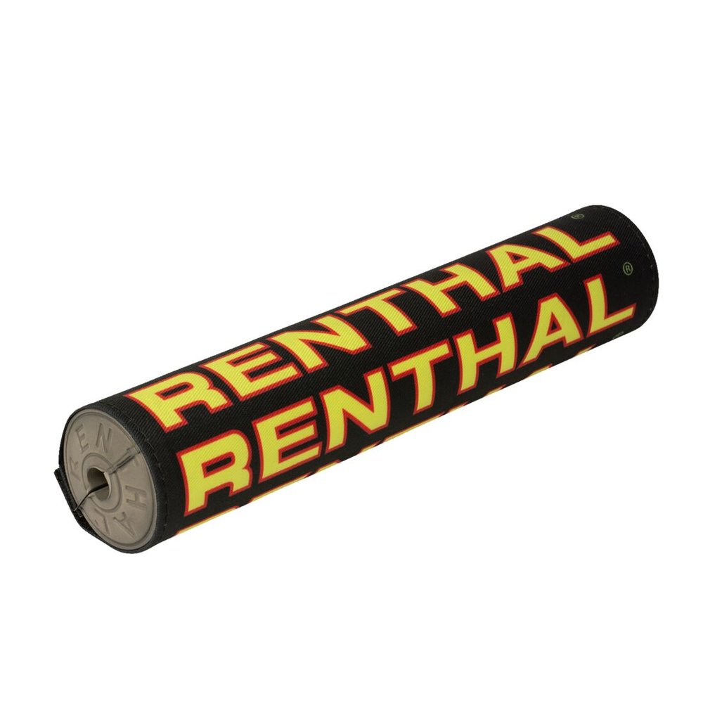 RENTHAL Vintage SX Lenkerpolster schwarz rot gelb