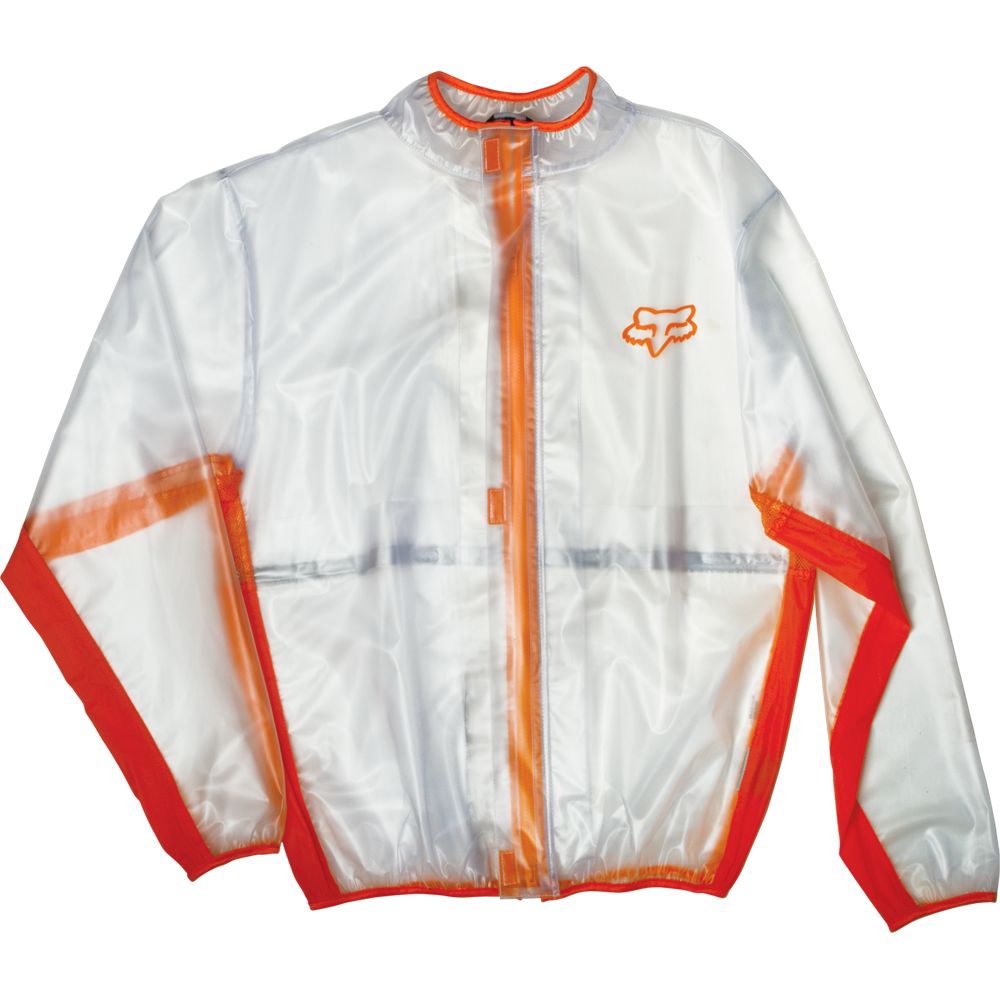 FOX Fluid MX MTB Regenjacke orange