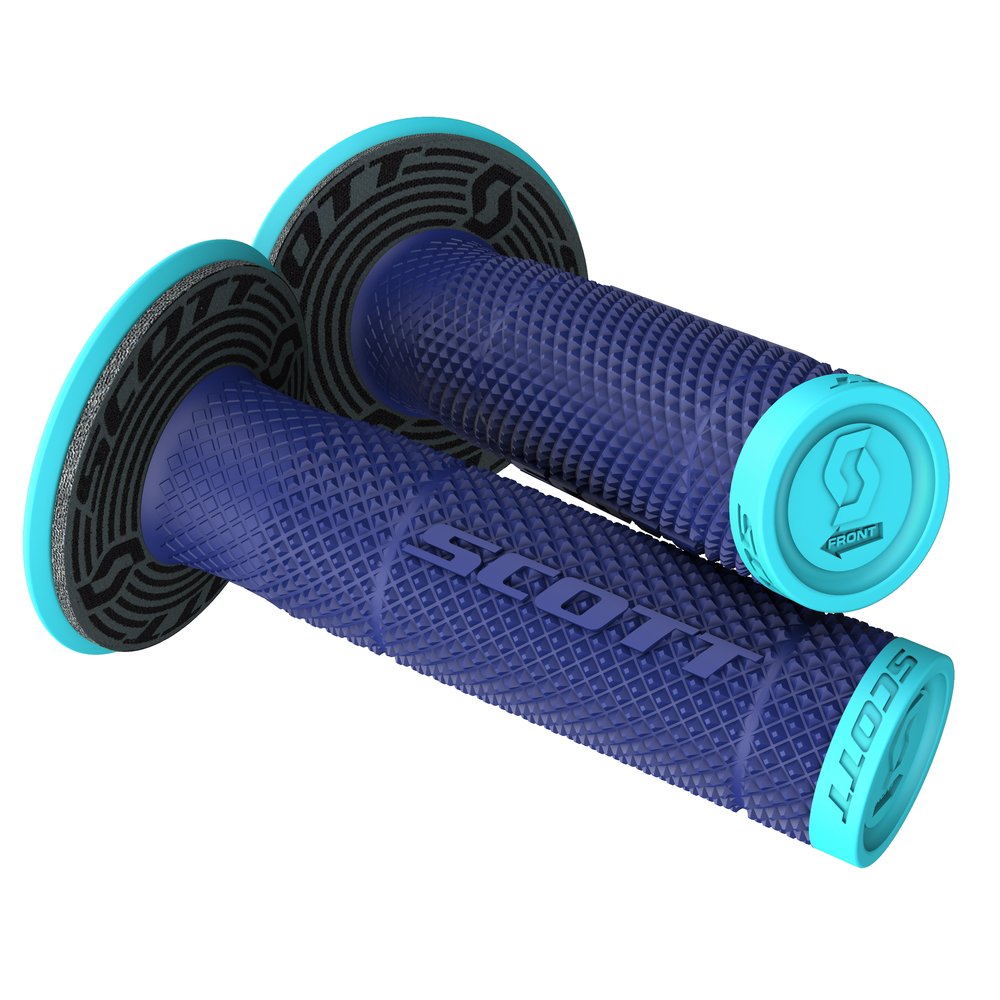 SCOTT SX II MX Griffe + Donuts blau dunkel blau SCOTT SX II MX Griffe + Donuts blau dunkel blau