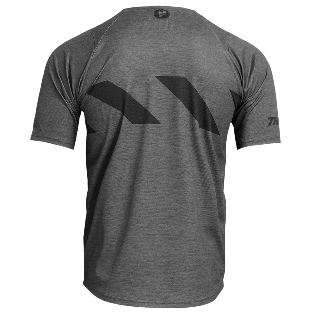 THOR Assist Hazard kurzärmliges MTB Jersey grau THOR Assist Hazard kurzärmliges MTB Jersey grau