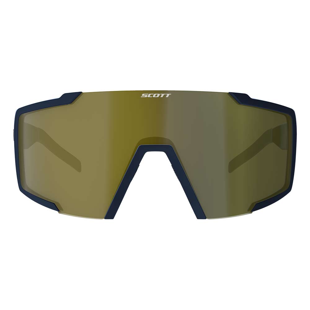 SCOTT Shield Compact Sonnenbrille submariner blau gold verspiegelt