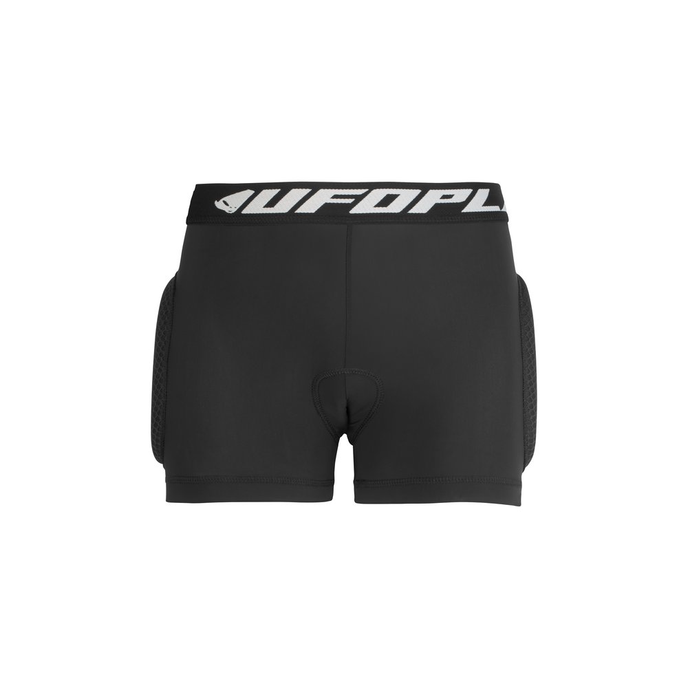 UFO Centurion BV6 Kinder MTB Shorts hip prot+cycl.pad schwarz