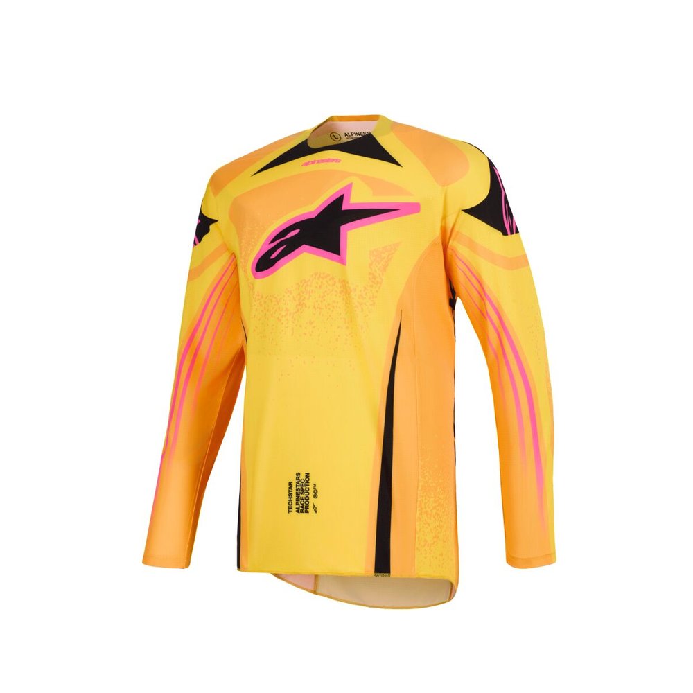 ALPINESTARS Techstar Nomur Jersey orange/gelb/pink