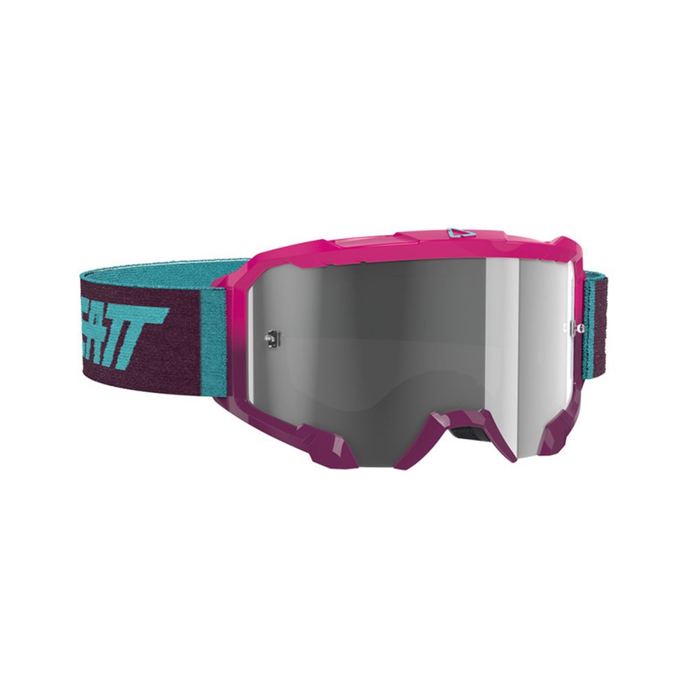 LEATT Velocity 4.5 MX MTB Brille neon pink/klar