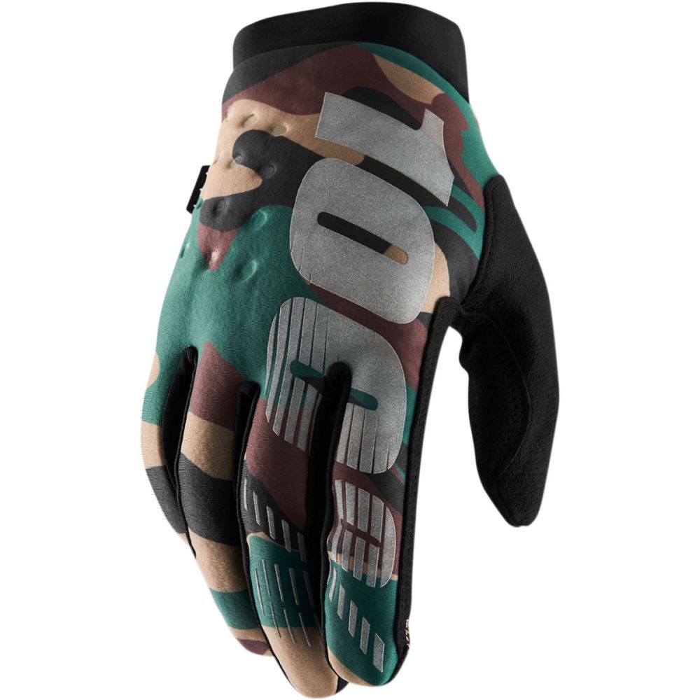 100% Brisker MX MTB Winter Handschuhe camo