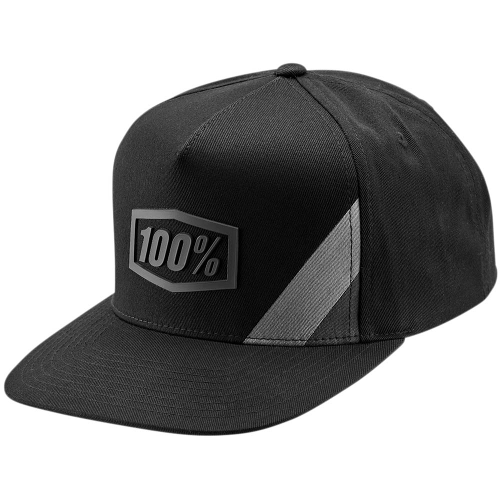 100% Cornerstone Kappe schwarz grau