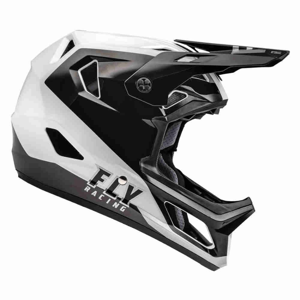 FLY Rayce MTB Helm schwarz weiss FLY Rayce MTB Helm schwarz weiss