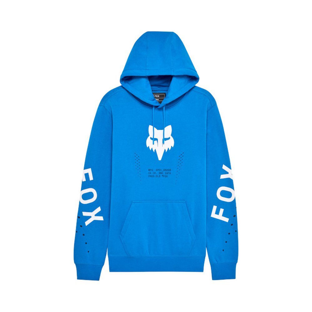 FOX SHIELD FLEECE PO Hoodie Kapuzen Pullover True Blue