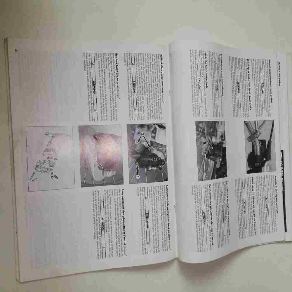 KTM LC4 350/400/620 MX Enduro 1994 Motorrad-Handbuch gebraucht