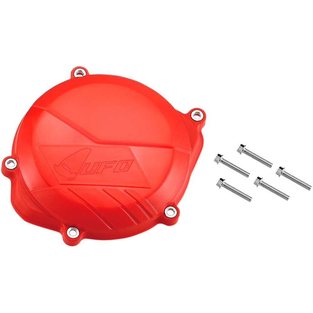 UFO Kupplungsdeckel mit Montagesatz Honda CRF450 09-16 rot