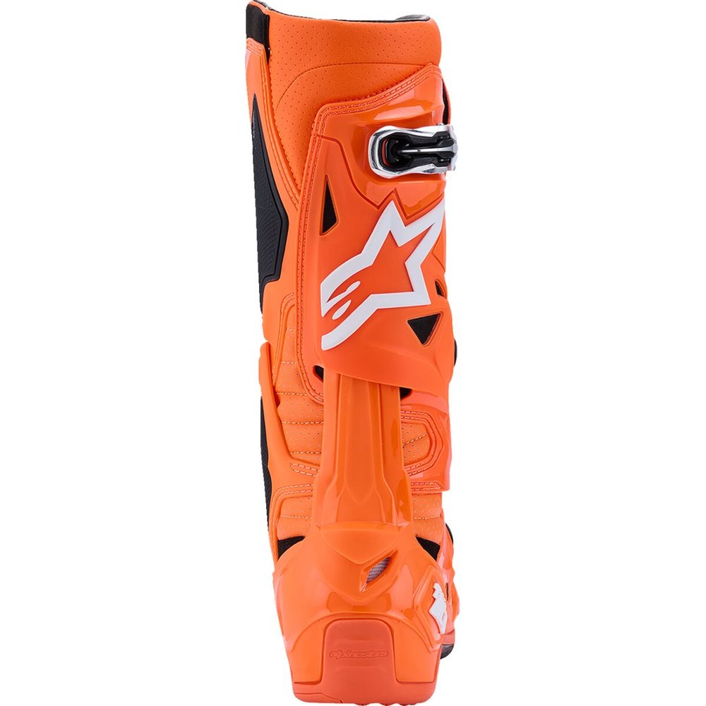 ALPINESTARS Tech 10 Supervented belüftete Motocross Stiefel neon orange/schwarz/weiss