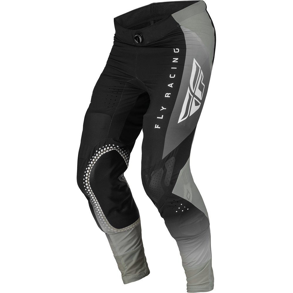 FLY Lite Motocross Hose schwarz antrazit grau