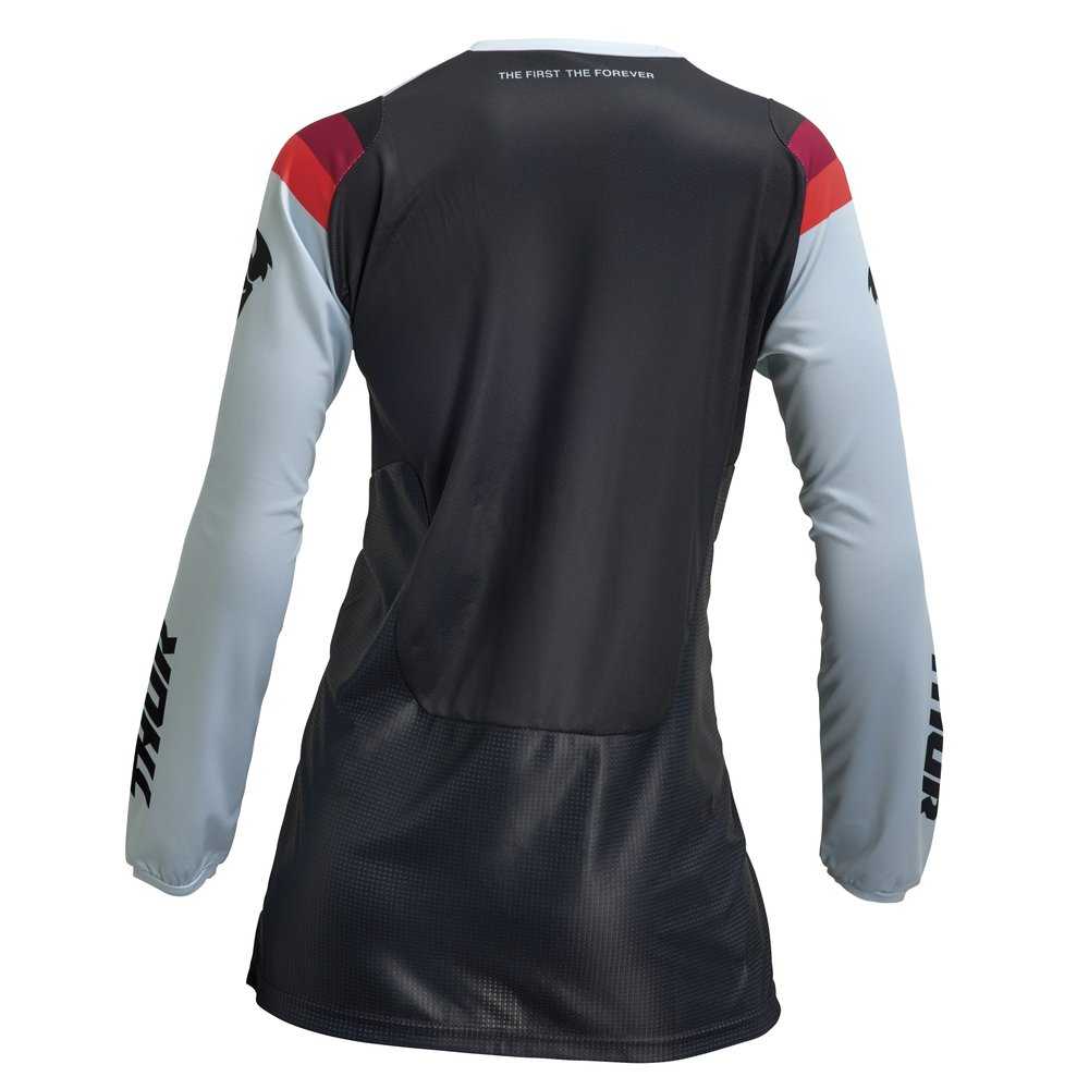 THOR Pulse Rev Women Frauen MX MTB Jersey schwarz mint