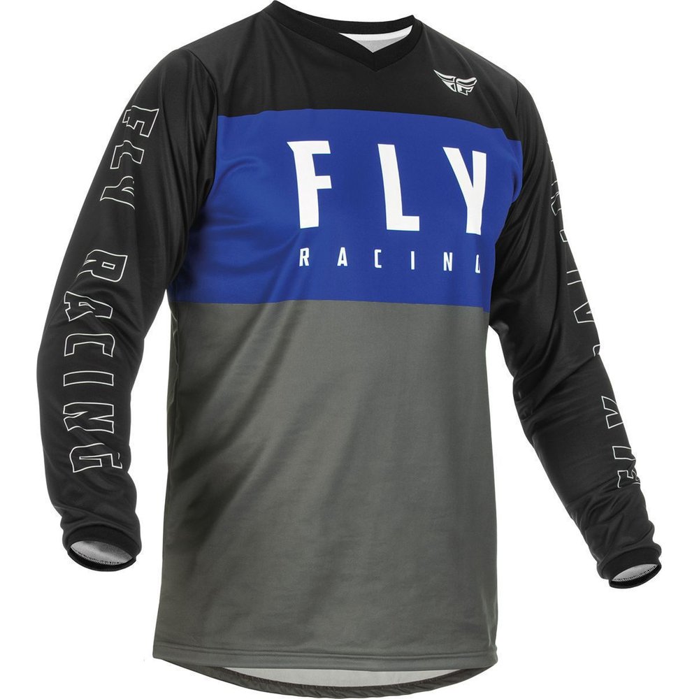 FLY F-16 MX MTB Jersey grau schwarz
