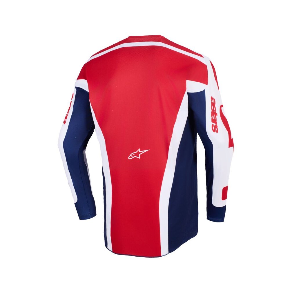 ALPINESTARS Racer Riway Jersey weiss/blau/rot ALPINESTARS Racer Riway Jersey weiss/blau/rot