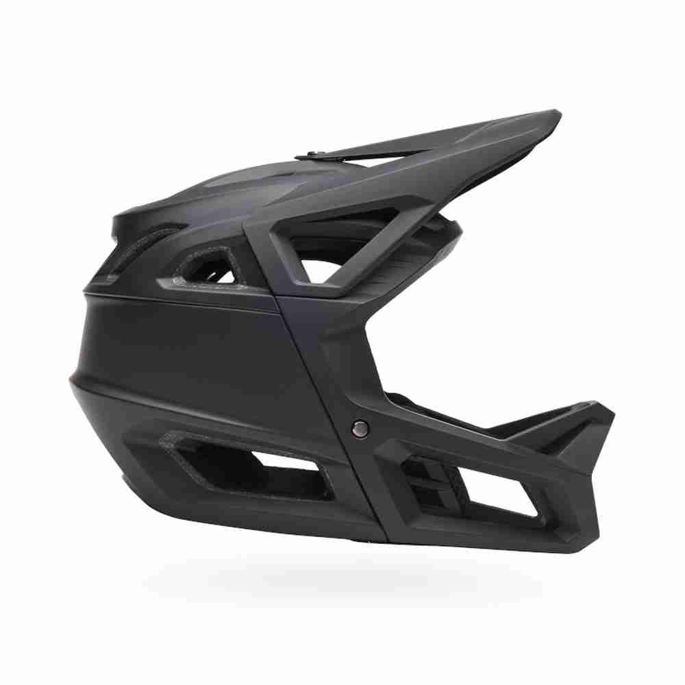 FOX YOUTH PROFRAME MATTE BLACK Kinder Enduro Fullface MTB Helm Matt Schwarz