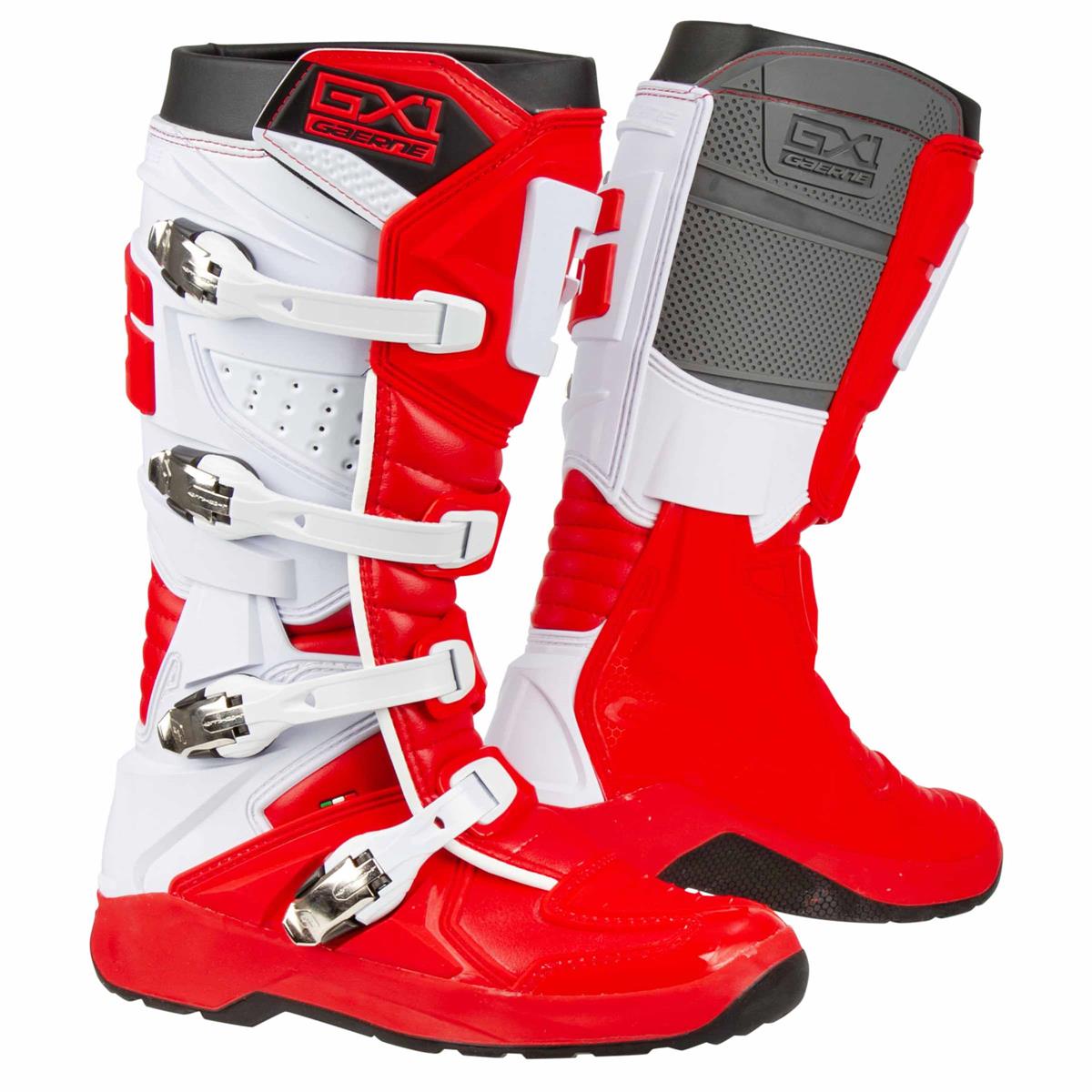 GAERNE GX-1 Evo Motocross Stiefel rot