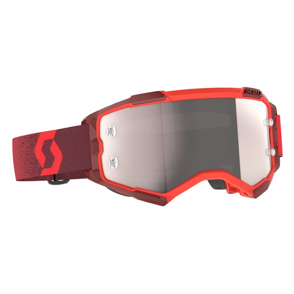 SCOTT Brille Fury rot silber chrome SCOTT Brille Fury rot silber chrome