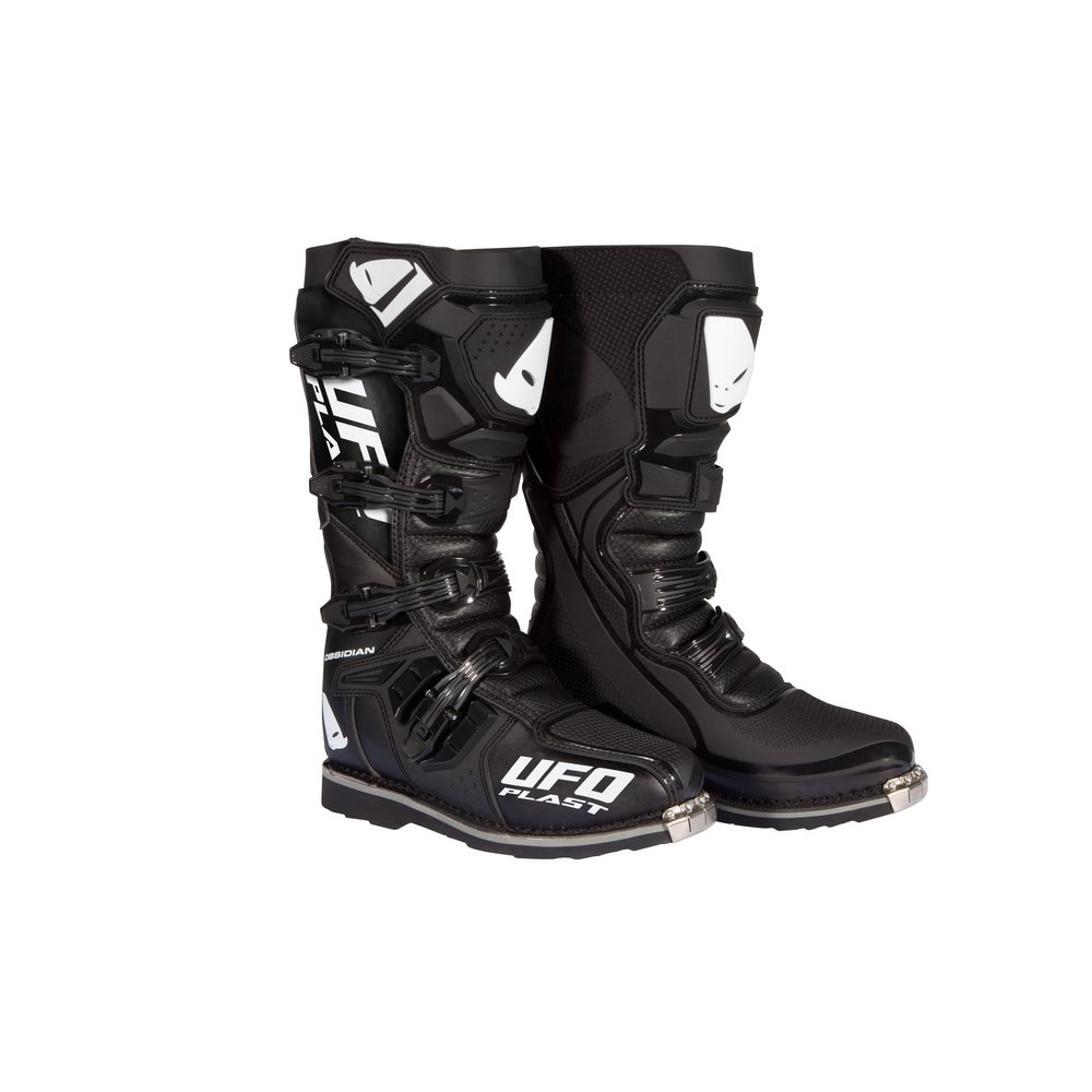 UFO Obsidian Motocross Stiefel schwarz