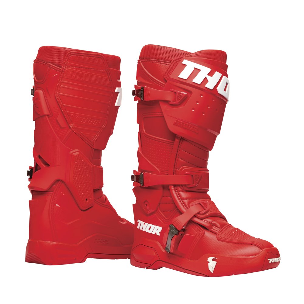 THOR Radial Motocross Stiefel rot