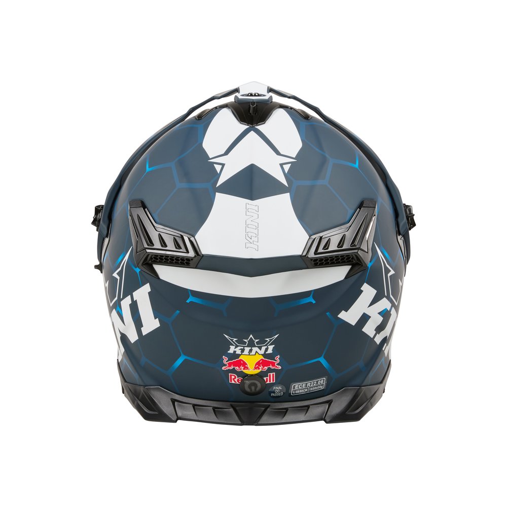 KINI RED BULL ADV X Helm ATV/Enduro Helm 2.0 blau/weiss KINI RED BULL ADV X Helm ATV/Enduro Helm 2.0 blau/weiss
