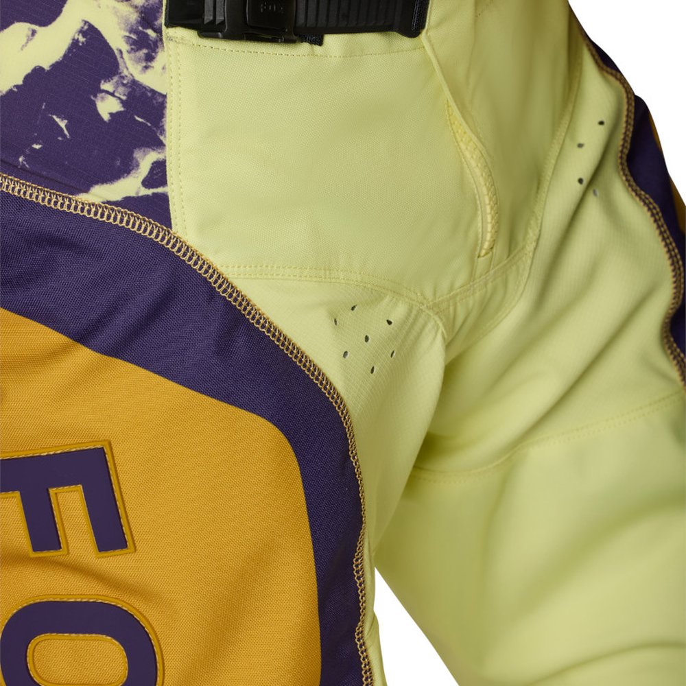 FOX 180 IMAGE PRINT Motocross Hose Pear Gelb