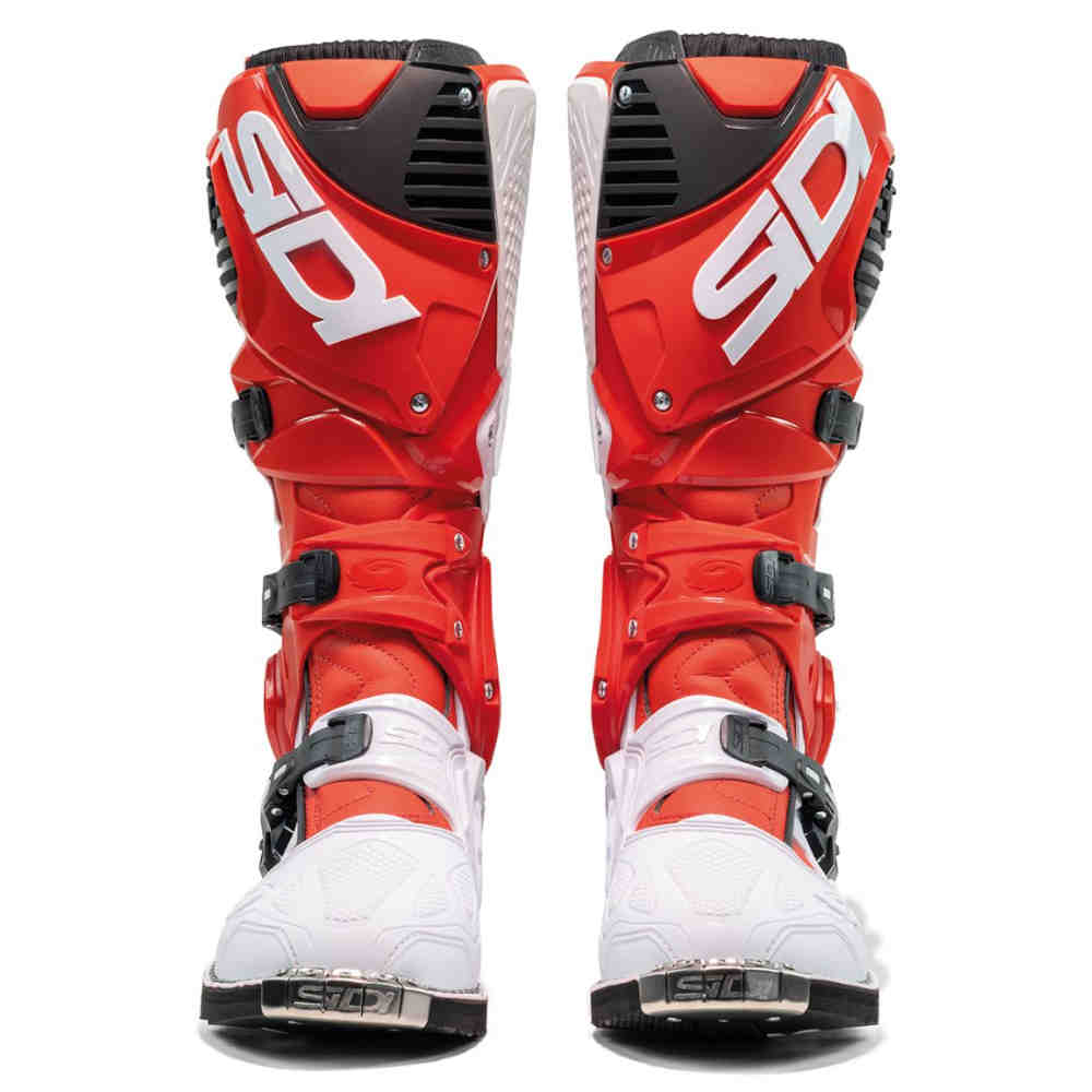 SIDI Crossfire 3 Motocross Stiefel rot weiss SIDI Crossfire 3 Motocross Stiefel rot weiss