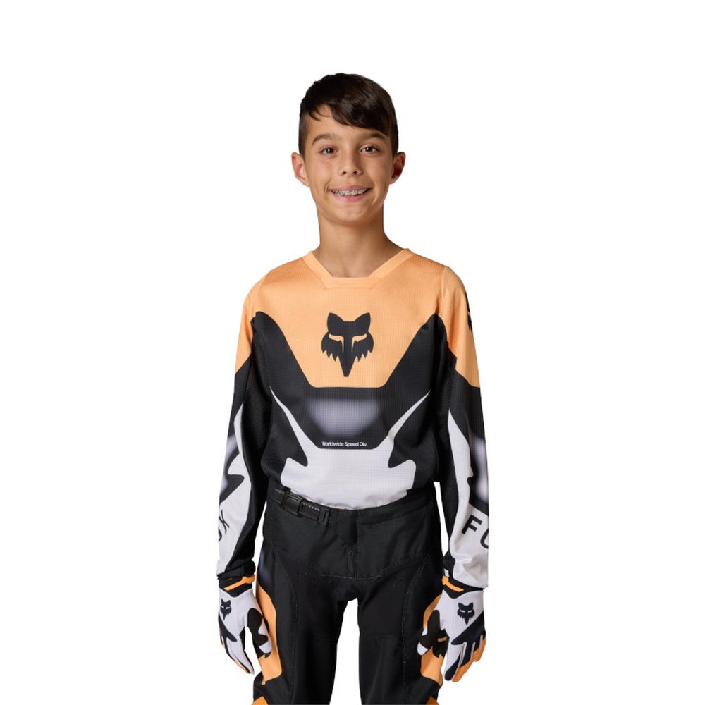 FOX YOUTH 180 NOBLE JERSEY für Kinder schwarz/weiss