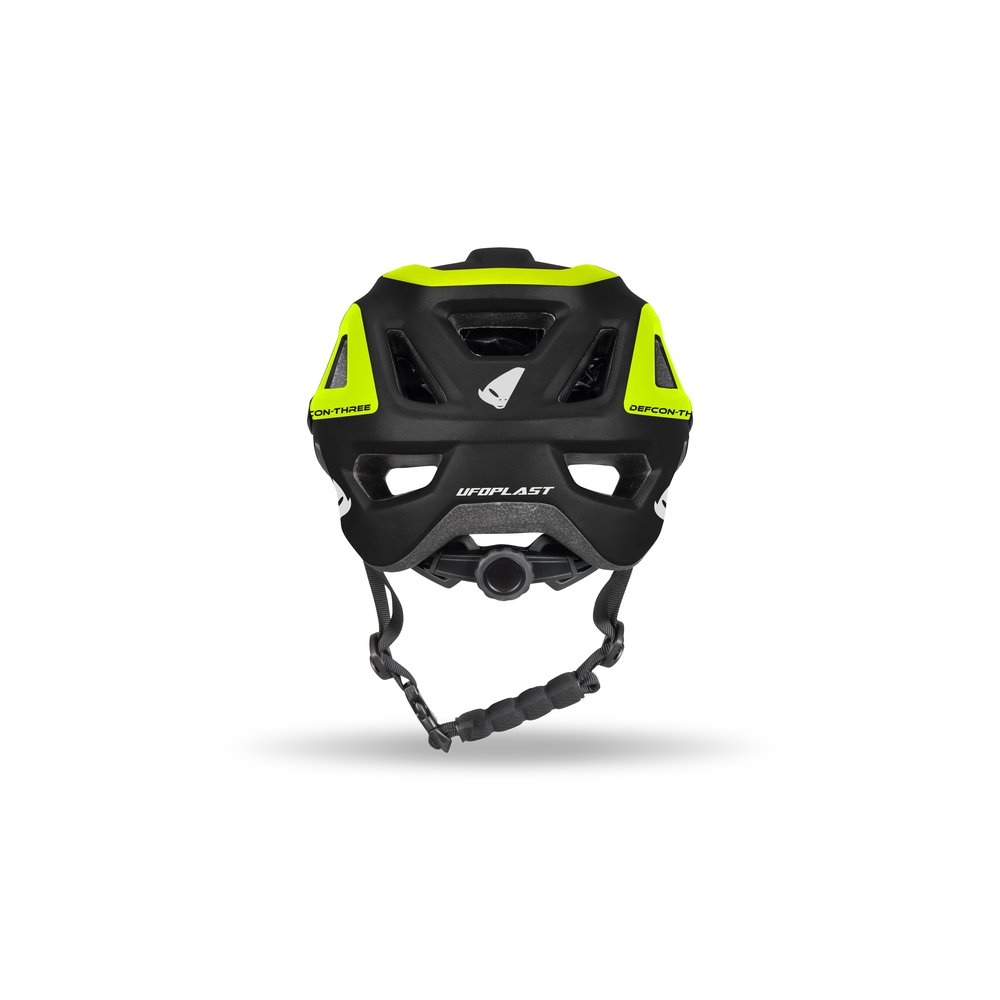 UFO Defcon-Three MTB Helm schwarz gelb UFO Defcon-Three MTB Helm schwarz gelb