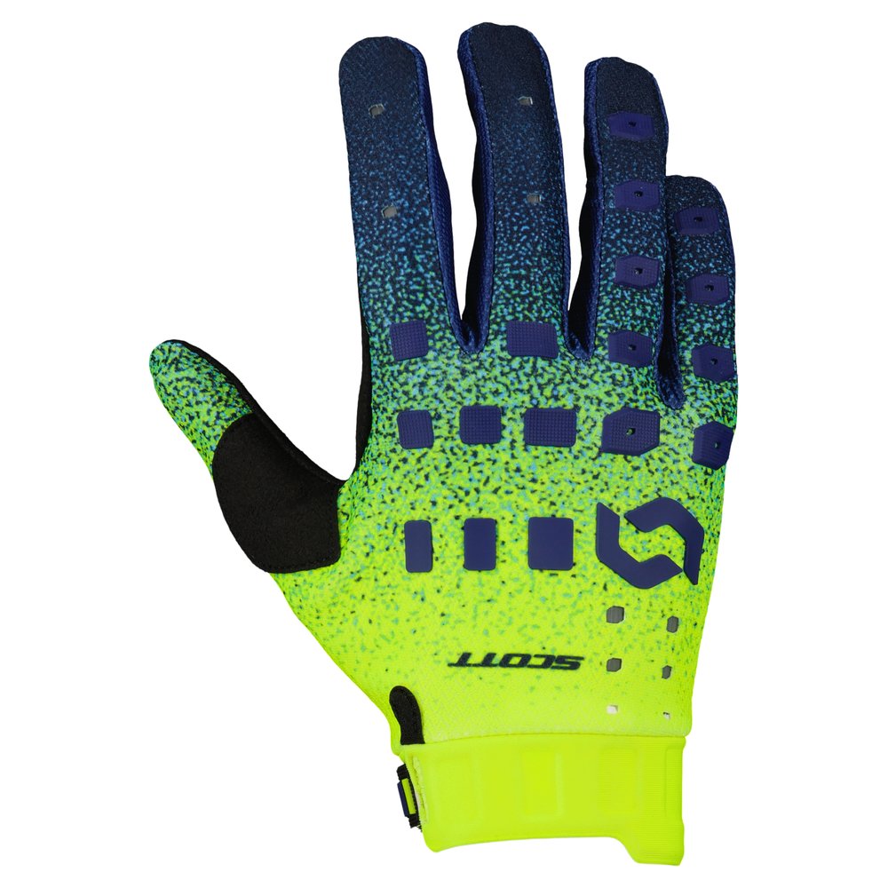 SCOTT Handschuhe Podium Pro midnight lila/safety gelb SCOTT Handschuhe Podium Pro midnight lila/safety gelb