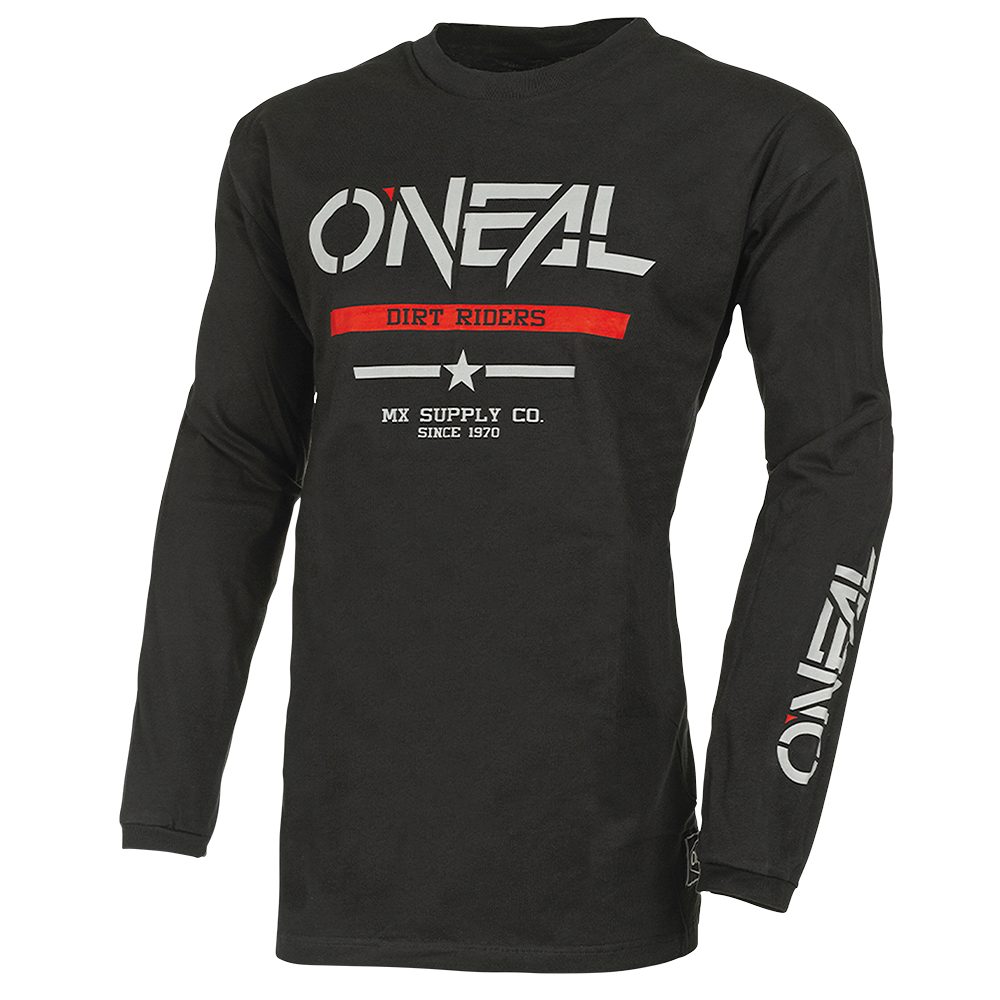 ONEAL Element Cotton Squadron V.22 MX Jersey schwarz grau