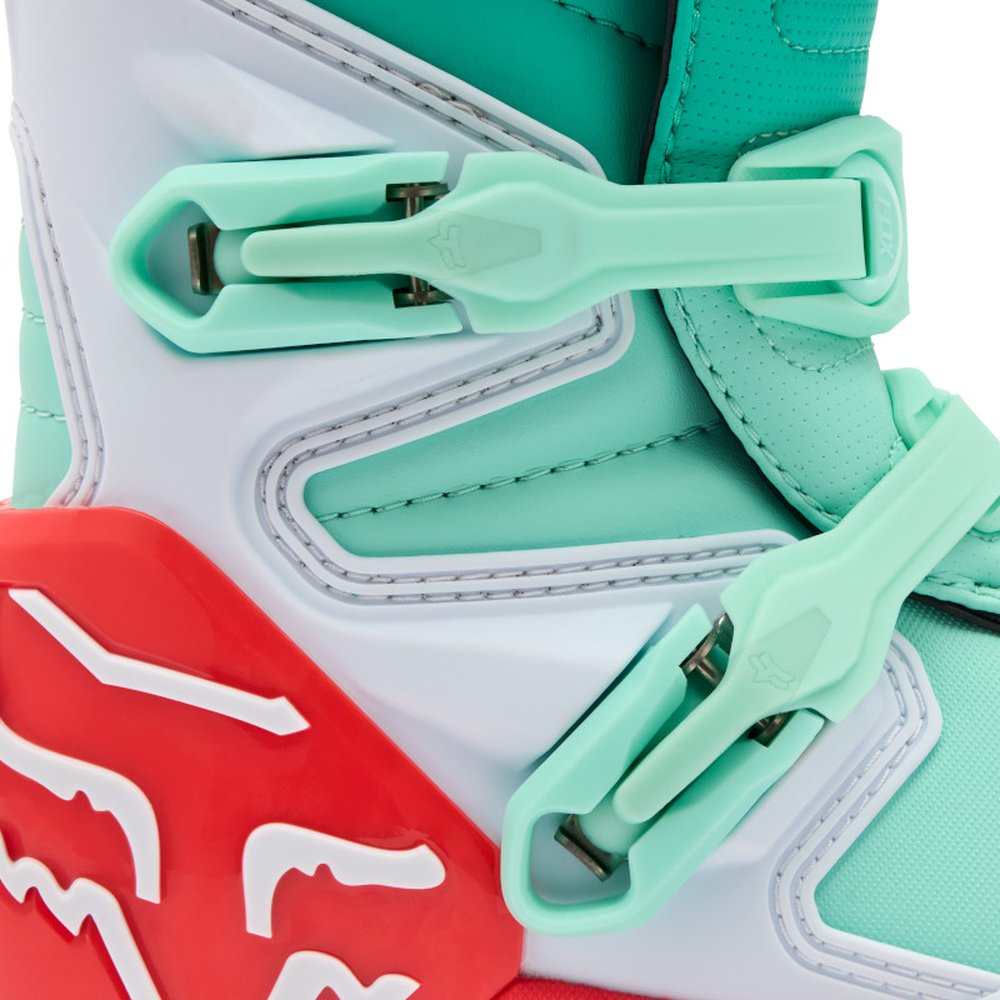 FOX WOMEN COMP BOOT Frauen Motocross Stiefel Aqua
