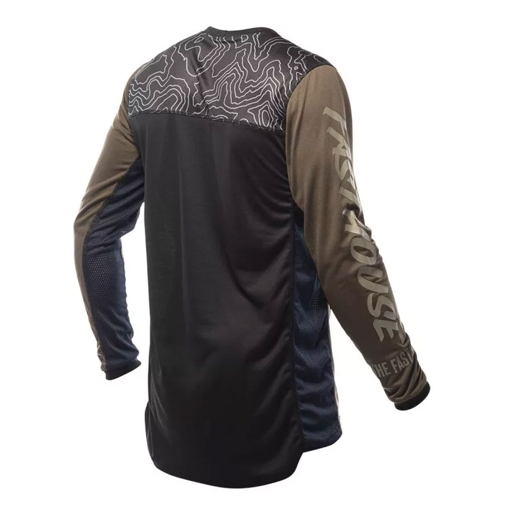 FASTHOUSE Road MX MTB Jersey moss schwarz FASTHOUSE Road MX MTB Jersey moss schwarz