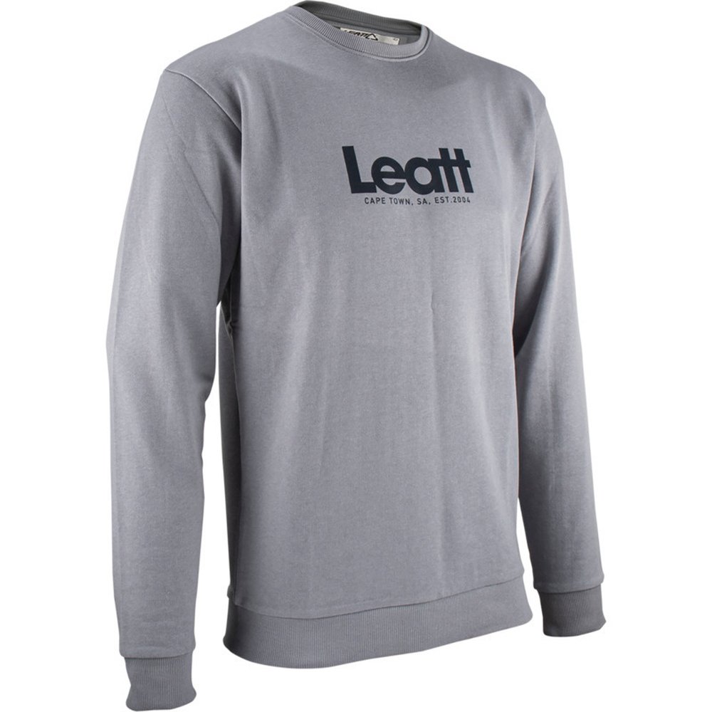 LEATT Core 23 Stealth Sweatshirt Kapuzen Pullover grau